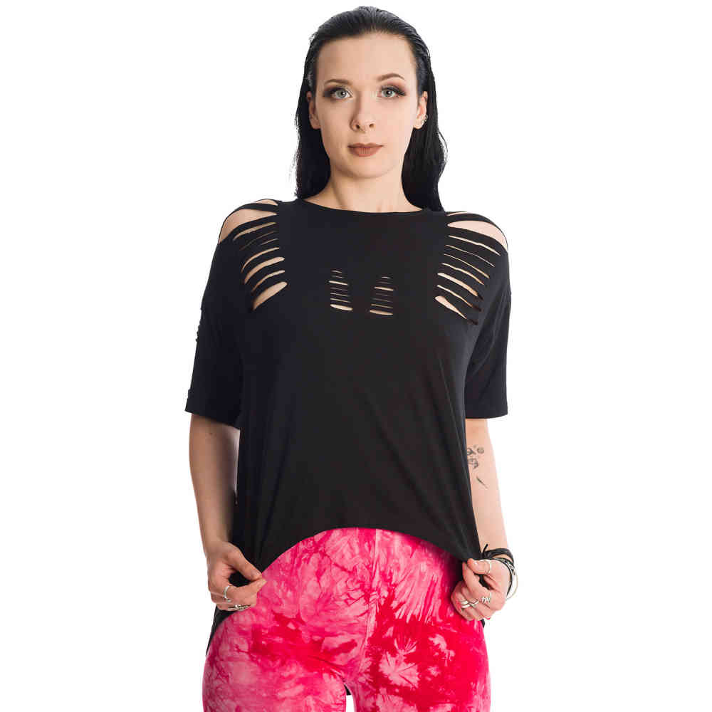 Banned - PHANTASMAGORIA Top - Schwarz